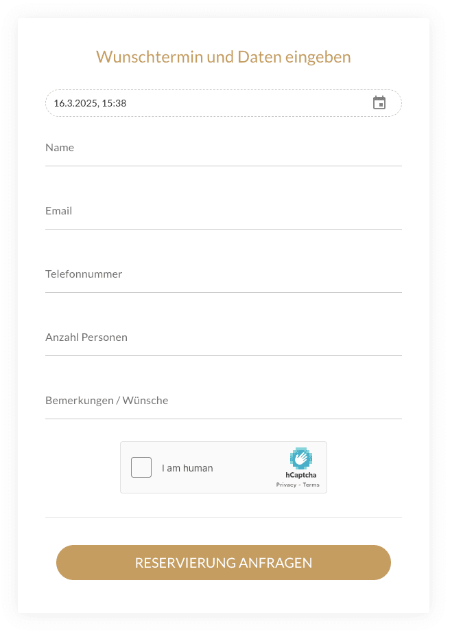 Restaurant Reservierungssystem Oldenburg - Online Buchungssystem von JSM-Software